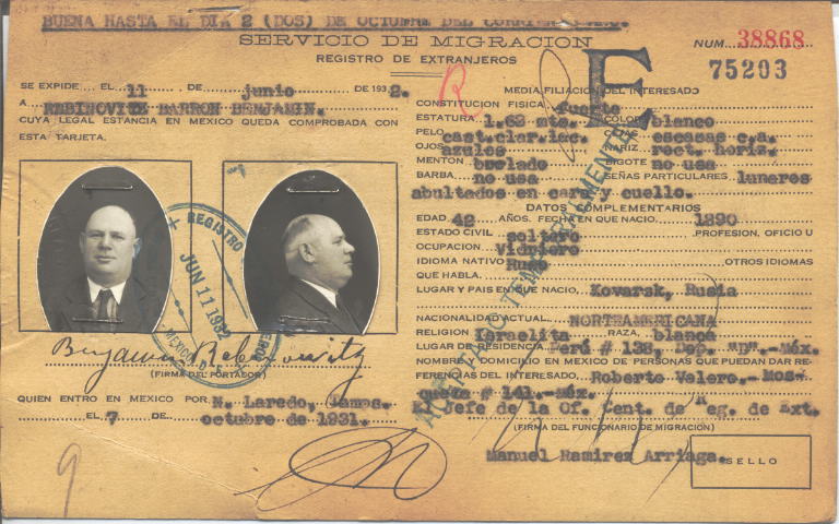 Benjamín Rabinowitz Barron