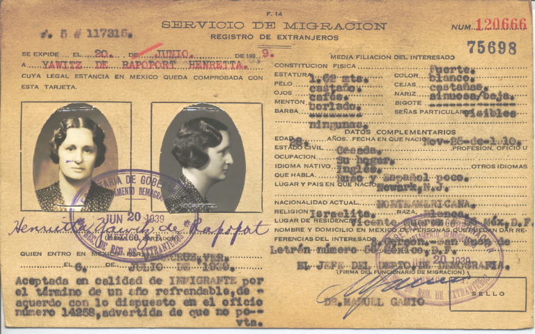 Henretta de Rapoport Yawitz