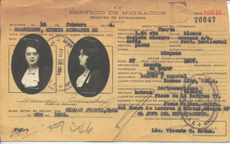 Minnie Schwarts de Resnikoff