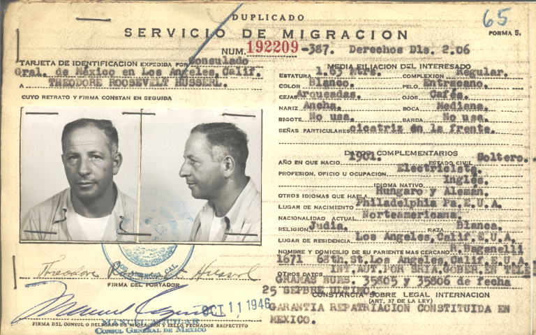 Theodore Roosevelt Husserl