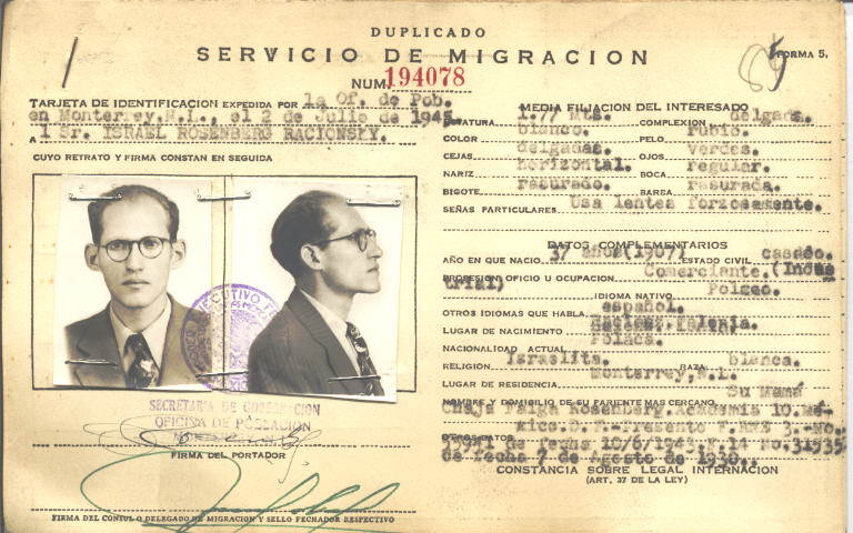 Israel Rosenberg Racionsky