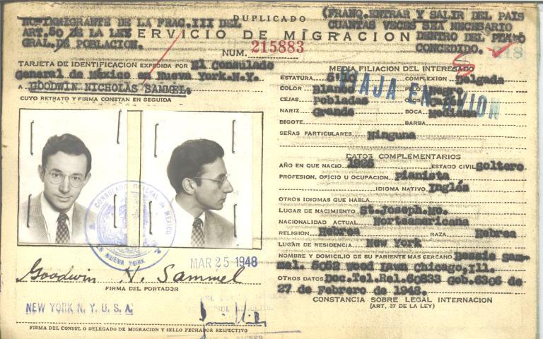 Goodwin Nicholas Sammel