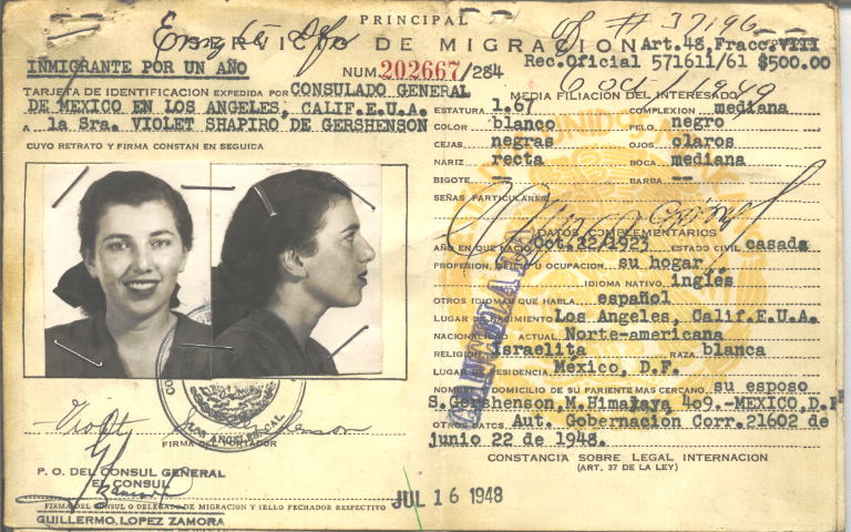 Violet Shapiro de Gershenson