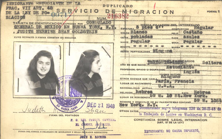 Judith Hermine Shan Goldstein