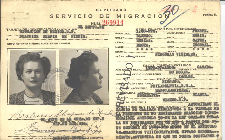 Beatrice Shapin De Nickin