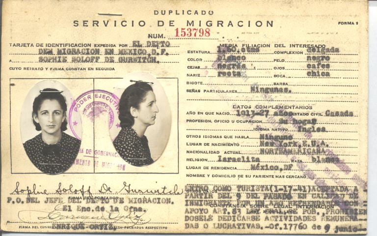 Sophie Soloff de Gurwitch