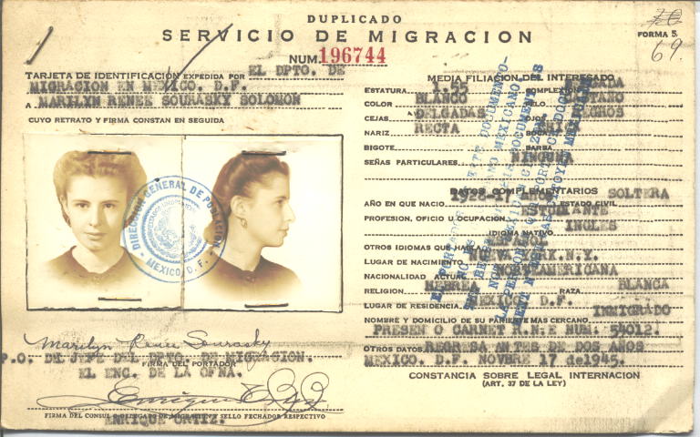 Marilyn Renee Sourasky Salomón