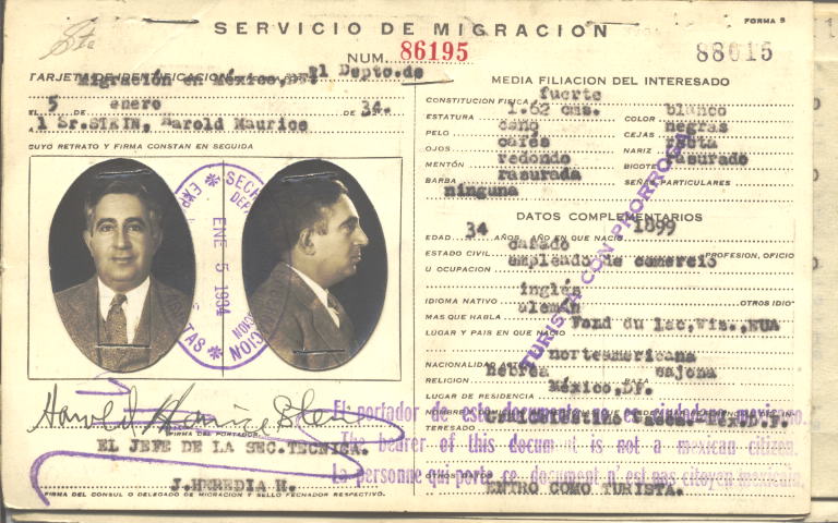 Harold Maurice Stein Sauber