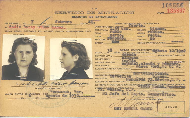 Sadie Betty Stern Hanan