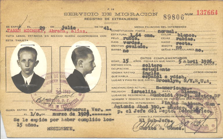 Abraham Elías Tamen Ezorsky