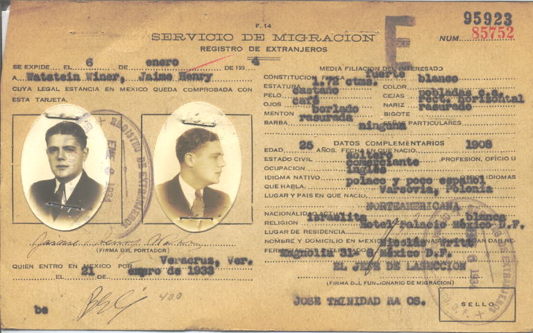 Jaime Henry Watstein Winer