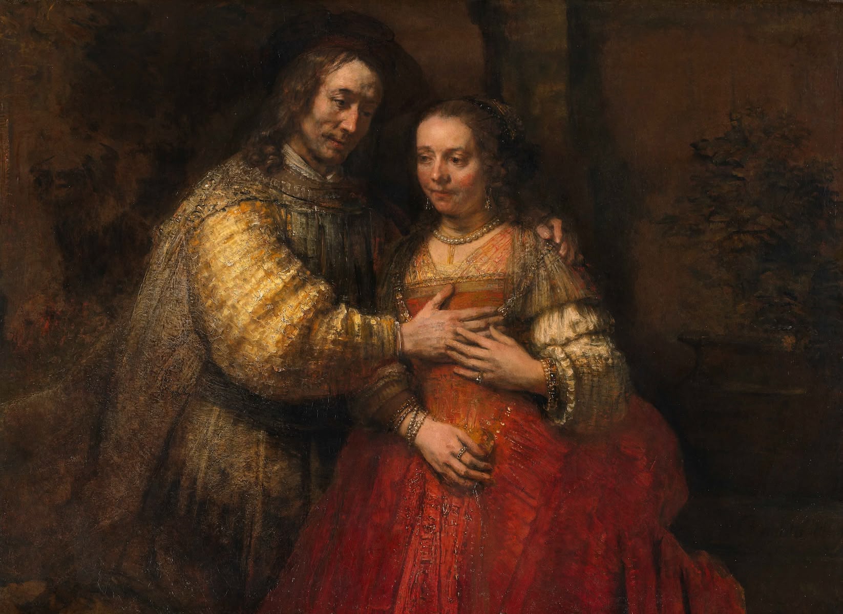 La Novia Judía, de Rembrandt