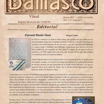 Año 1, nº Especial 1