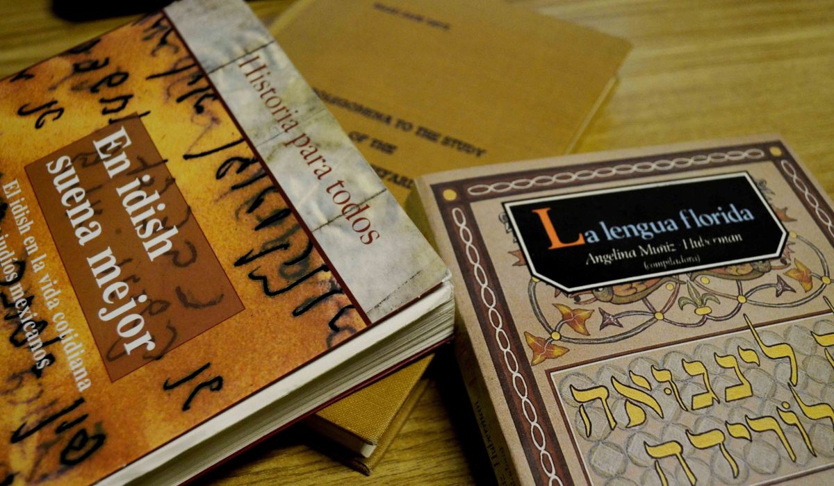 Refranes en idish y ladino.