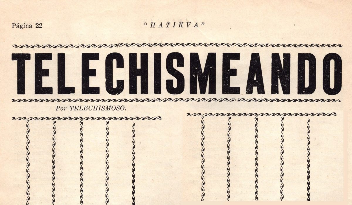 Telechismeando - portada