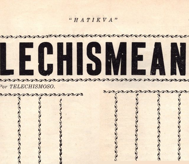 Telechismeando - portada